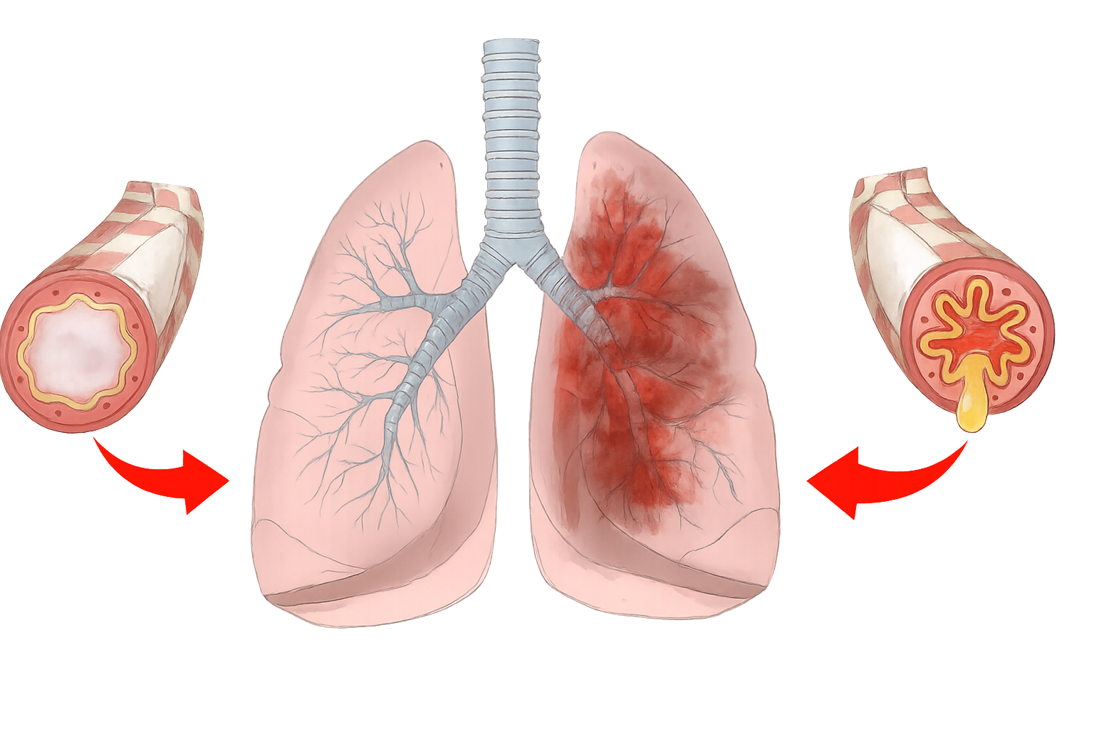 COPD Lungen Bild